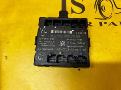 Модуль блок керування двері перед лівий mercedes gl x166 фото №1