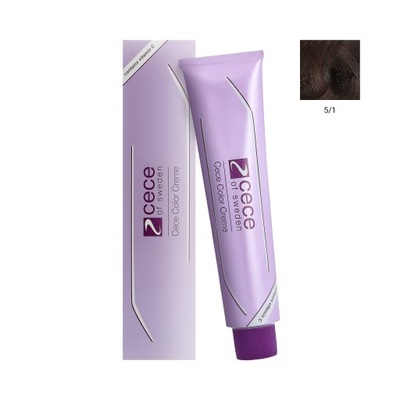 CECE COLOR CREME FARBA DO WŁOSÓW KOLOR 5/1 125 ML