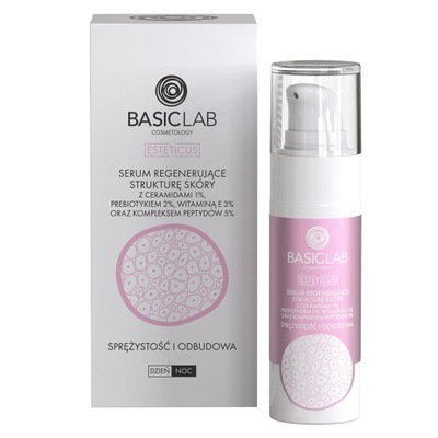 BasicLab sprężystość i odbudowa 30 ml serum regenerujące