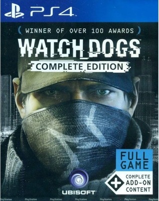 Watch Dogs Complete Edition Playstation 4 PS4
