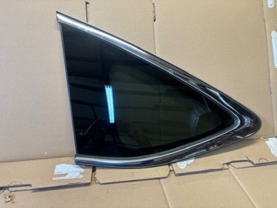 Honda cr-v iv стекло левая задняя кузовная хром рамка 14 r. фото №1