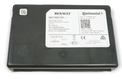 Блок керування мультимедіа scenic iv 282759572r фото №1