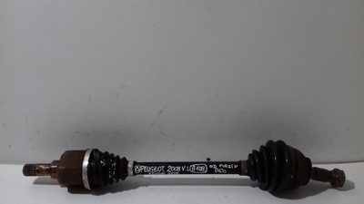 Привідний вал ліва короткий peugeot 208 i фото №1