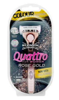 Wilkinson, Quattro for Women, Maszynka