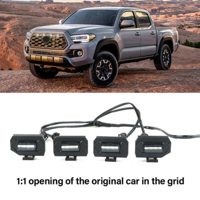 PARA TOYOTA TACOMA TRD PRO GRILLE LIGHTS JUEGO WYSOKIEJ DE CALIDAD SUBSTITUTO EN  