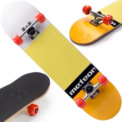 Deskorolka Deska Drewniana Kompletna Skateboard