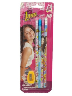 Ołówki z temperówką Soy Luna
