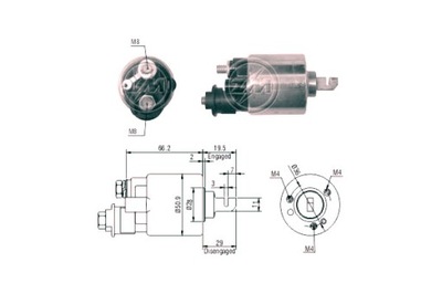 ERA CONMUTADOR ELECTROMAGNÉTICO ERA ROVER HONDA  