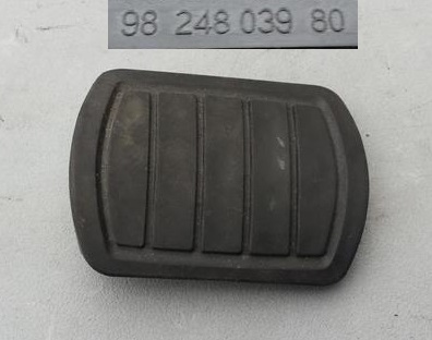 Накладка педалі гальма peugeot citroen 9824803980 фото №1