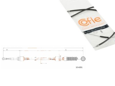 Трос zm.biegow mini 01- cofle фото №1