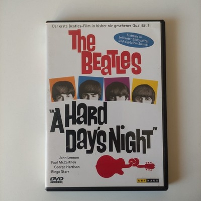 THE BEATLES - A HARD DAY'S NIGHT - UNIKAT DVD -
