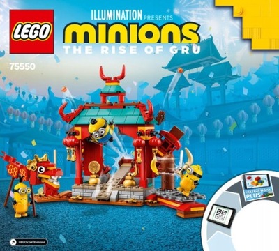 LEGO 75550 Instrukcja Minionki i walka kung-fu N