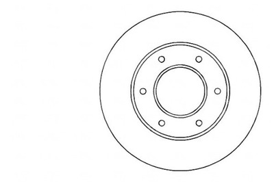 A.b.s. тормозные диски тормозные 2szt toyota hiace 95- wen. фото №1
