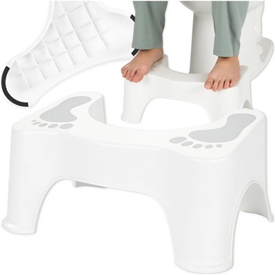 PODEST PONOŻEK TOALETOWY ŁAZIENKOWY TABORET SCHODEK STOŁEK DO TOALETY