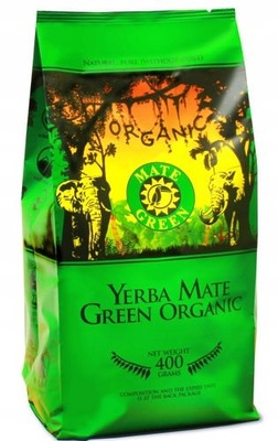 Yerba Mate Green BIO ORGANIC Despalada TOTALMENTE 400g