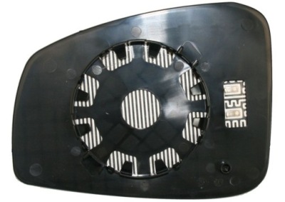 Вкладыш зеркала pr./szkło выпуклое, обогрев./ r.megane 08- фото №1