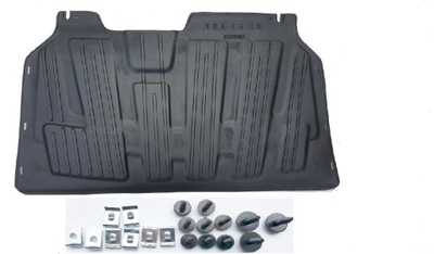 Накладка двигателя клипсы ford transit 14-18r.hdpe фото №1
