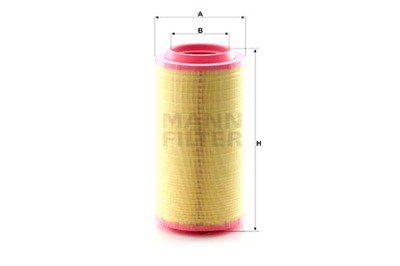 MANN-FILTER ФИЛЬТР ВОЗДУХА MAN TGS I TGX I D2066LF01-D3876LF05