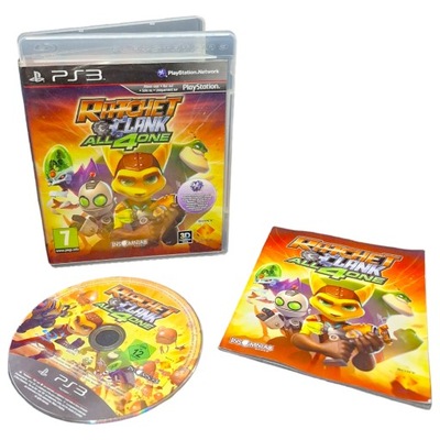 GRA PS3 RATCHET CLANK ALL 4 ONE PS3