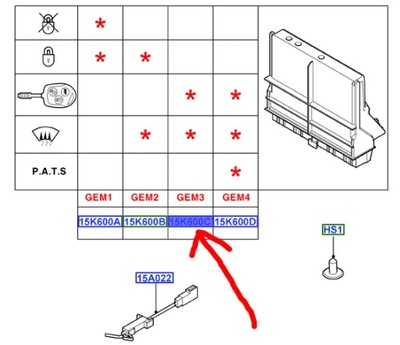 Модуль комфорта ford fiesta mk6 fusion 2005- фото №1