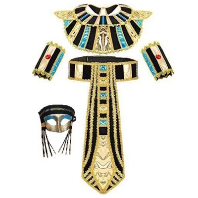 Damski kostium egipski Kostium królowej Egiptu dla dorosłych na świąteczne korowód
