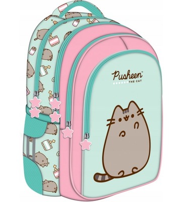 PLECAK SZKOLNY DLA DZIECKA 4-KOMOROWY PUSHEEN PUSZIN DO SZKOŁY