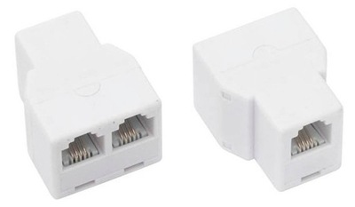 Adapter rozdzielacz złącze 6p4c - 2x 6p4c RJ11