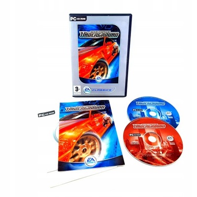 NEED FOR SPEED UNDERGROUND 1 I NFS PC ENG