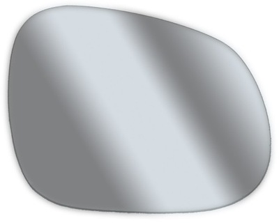 Вкладиш дзеркало скло seat altea xl pł+grz праве фото №1