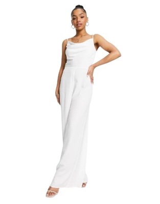 LITTLE MISTRESS KOMBINEZON DAMSKI BIAŁY S 1XMC