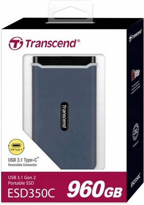 DYSK TRANSCEND 960GB SSD ESD350C USB 3.1 Typ-C