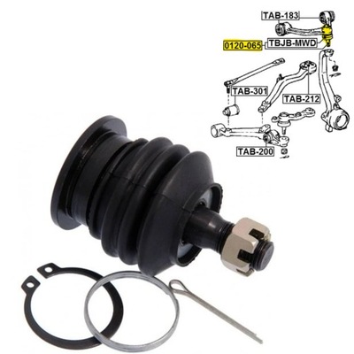 Шаровая опора рычага передний верхнего lexus gs lexus rc фото №1