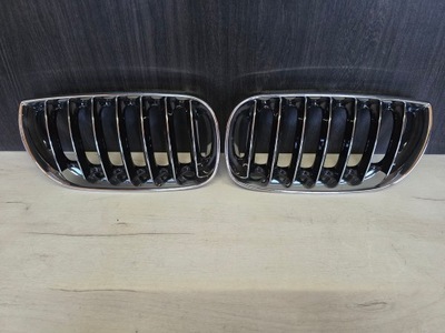 Решітка радіатора решітка радіатора решітки радіатора бампера bmw x3 e83 orginał фото №1