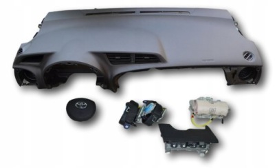 Toyota yaris iii 3 приборная панель консоль подушка безопасности фото №1