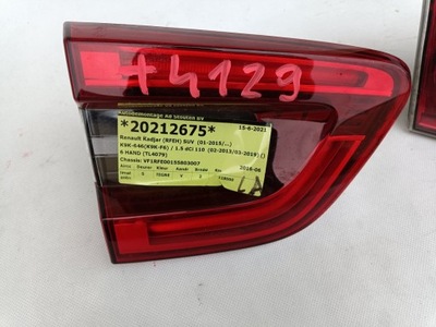 Renault kadjar лампа задня задня ліва w кришка фото №1