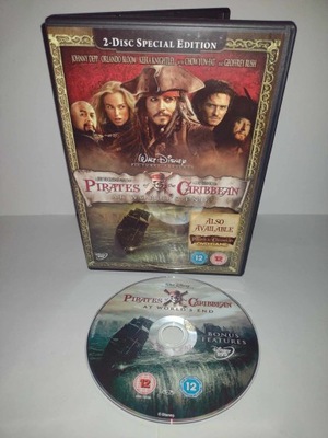 PIRATES OF THE CANBBEAN (PIRACI Z KARAIBÓW) AT WORLD'S END DVD