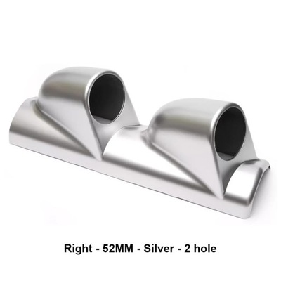 silver 52mm 60mm Universal 1 2 3 Hole Left/Right Hand Dual Holes A-~79704 