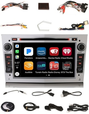 RADIO 2DIN ANDROID OPEL ASTRA H ANTARA VECTRA C CORSA 4 GB DSP CARPLAY LTE