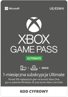 Subskrybcja Xbox Game Pass 3 miesiące
