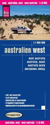 Australien West - Mapa wodoodporna Reise Know-How