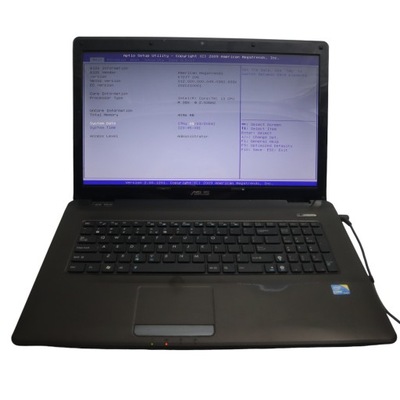 Laptop Asus K72J 17,3 " Intel Core i3 4 GB LMJ2LAPL