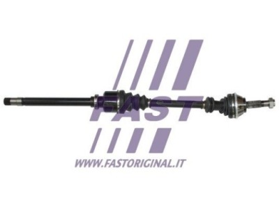 Приводной вал fiat ducato 94 правый 14q 2.5td [+]ab фото №1