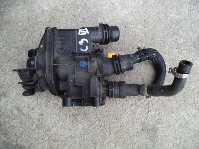 Citroen peugeot 1,2thp 130km корпус термостата фото №1