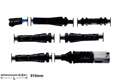 ДАТЧИК ZUŻYCIA КОЛОДОК BMW 5 6 (F12) 6 (F13) 6 GR