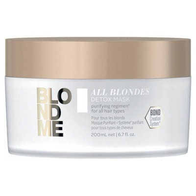 SCHWARZKOPF BLONDME ALL BLONDES Maska Detoks 200 ml