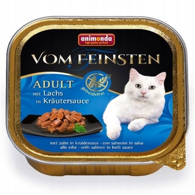 ANIMONDA Vom Feinsten Cat łosoś w sosie 100g