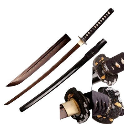 WSPANIAŁA KATANA NIETYPOWE OSTRZU - DAMAST TR-026