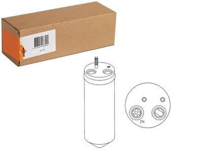 Осушувач кондиціонера daewoo lanos 1.3 1.5 1.6 02.97- nrf фото №1