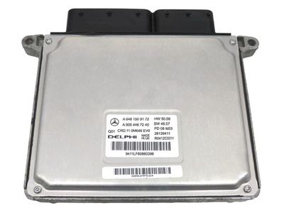 ECU MERCEDES C W204 2.2CDI A6461509172 A0054467240