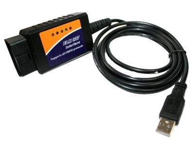 KB3A KABEL INTERFEJS ELM 327 OBD2 ELM327 +CAN USB